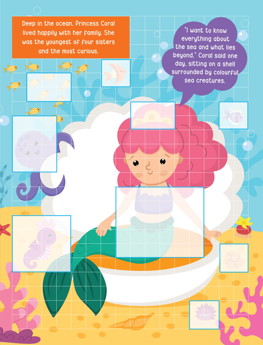 Dreamland Publications Pixel Sticker Activity Book: Curious Mermaid – Over 1,400 Stickers for Kids Age 4+ | Underwater Pixel Art, Sticker Puzzles - Distacart