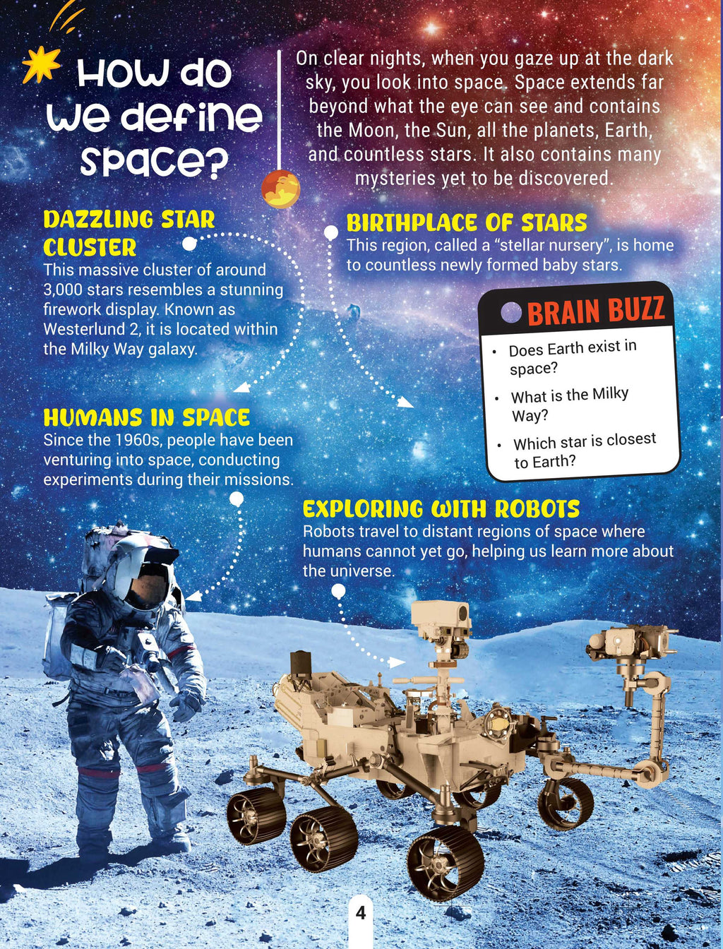 Dreamland Publications Factopedia Space Secrets: Fun and Mind-Blowing Facts About Space for Kids Ages 6–10 - Distacart
