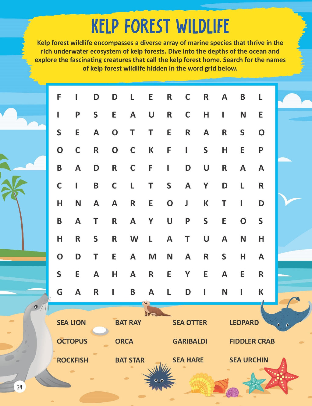 Dreamland Publications Underwater Expedition Activity Book for Kids Age 5 -10 years - Distacart