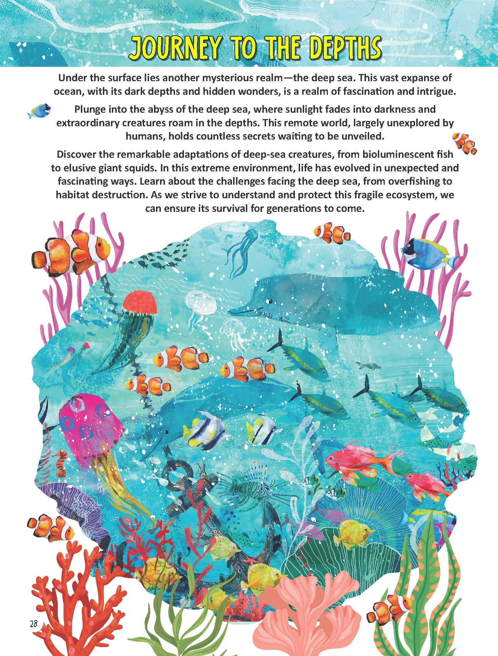 Dreamland Publications Underwater Expedition Activity Book for Kids Age 5 -10 years - Distacart