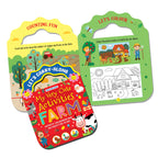 Dreamland Publications Farm- Let's Carry-Along Activity, Colouring Book for Kids Age 3 -8 years (My Very Cute Activities Series) - Distacart