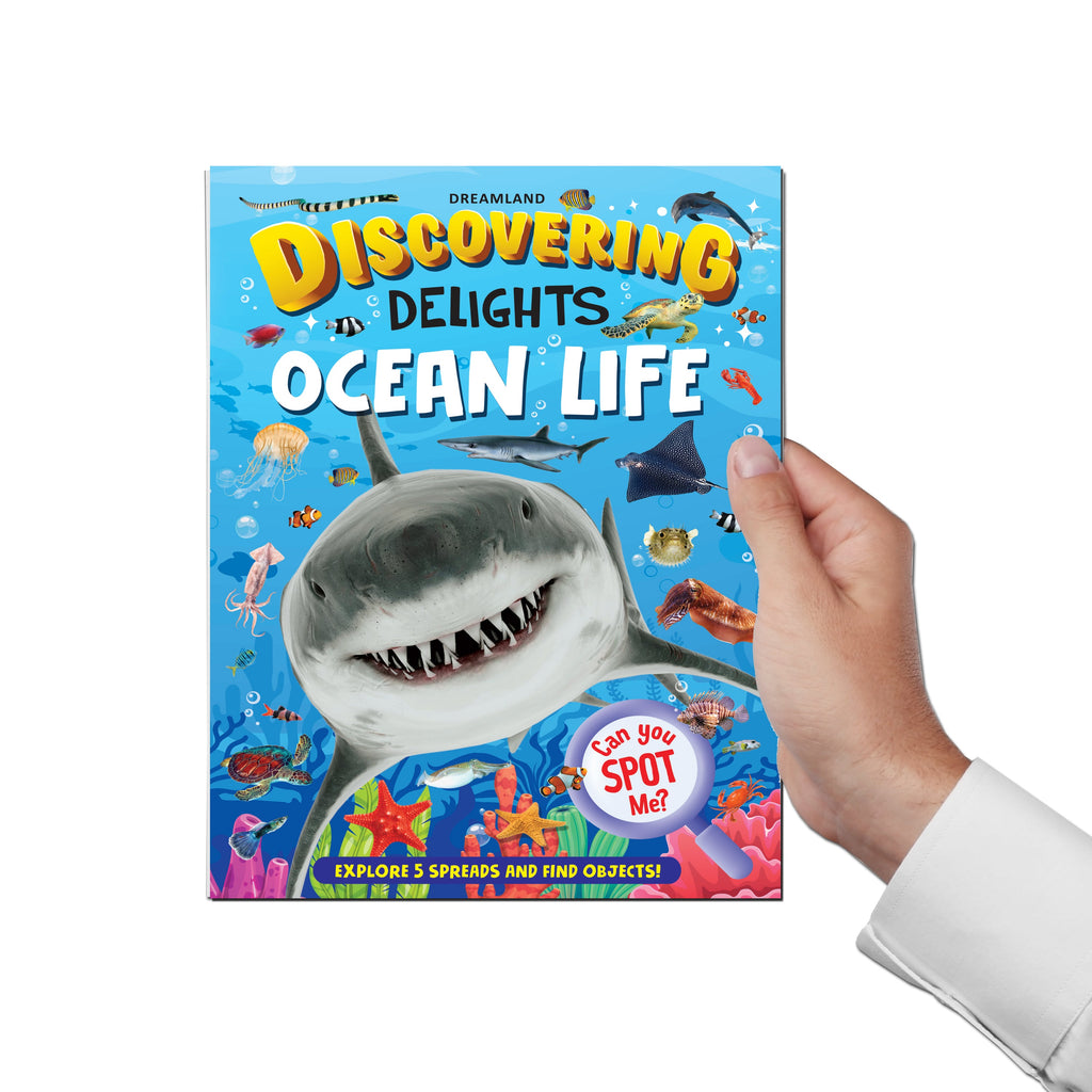 Dreamland Publications Ocean Life Discovering Delights Flap Book for Kids Age 4 - 10 years - Distacart