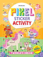 Dreamland Publications Pixel Sticker Activity Book: Twinkle's Dream – Over 1,400 Stickers for Kids Age 4+ | Magical Pixel Art Scenes, Sticker Puzzles - Distacart