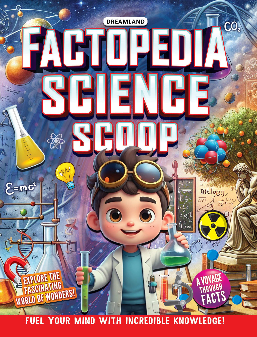 Dreamland Publications Factopedia Science Scoop: Incredible Science Facts for Kids Age 6+ - Distacart