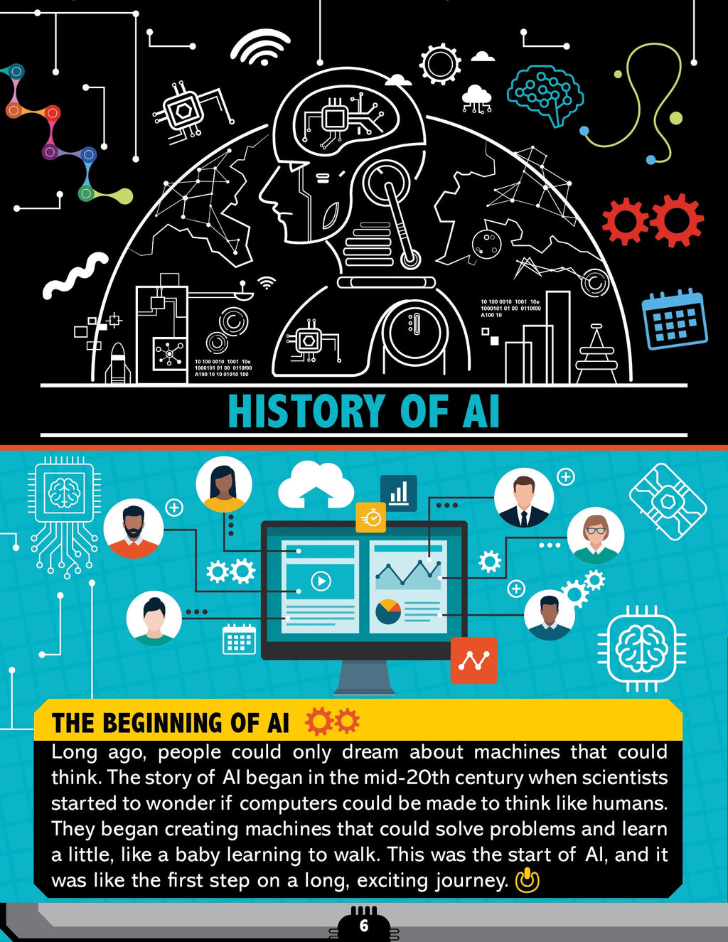 Dreamland Publications Artificial Intelligence Activity Book for Kids Age 7+ - Activities about AI, Computers and Machine Learning - Distacart