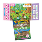 Dreamland Publications Insects and Reptiles Discovering Delights Flap Book for Kids Age 4 - 10 years - Distacart