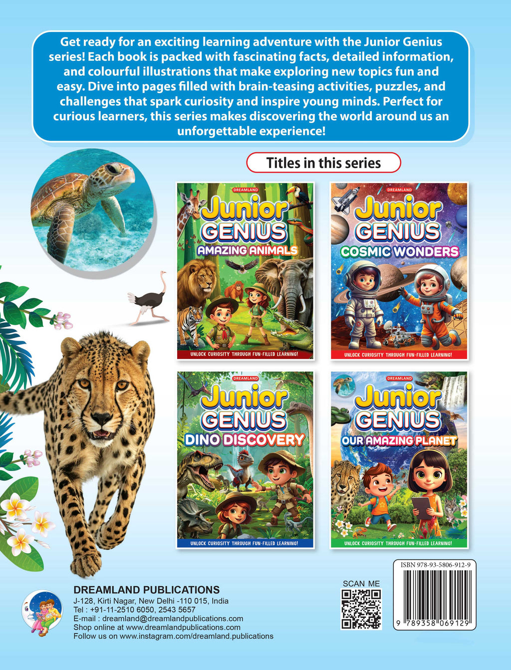 Dreamland Publications Junior Genius: Our Amazing Planets – A Fun-Filled Learning Book for Kids Age 7+ | Discover Earth, Mars, Jupiter & More with Facts, Activities, and Quizzes - Distacart