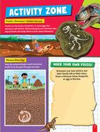 Dreamland Publications Junior Genius: Dino Discovery – A Fun-Filled Learning Book for Kids Age 7+ | Explore the World of Dinosaurs with Facts, Games, Puzzles - Distacart