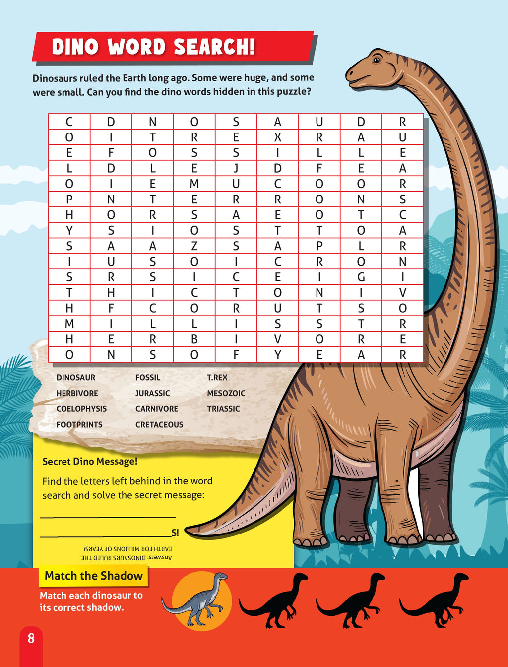 Dreamland Publications Junior Genius: Dino Discovery – A Fun-Filled Learning Book for Kids Age 7+ | Explore the World of Dinosaurs with Facts, Games, Puzzles - Distacart