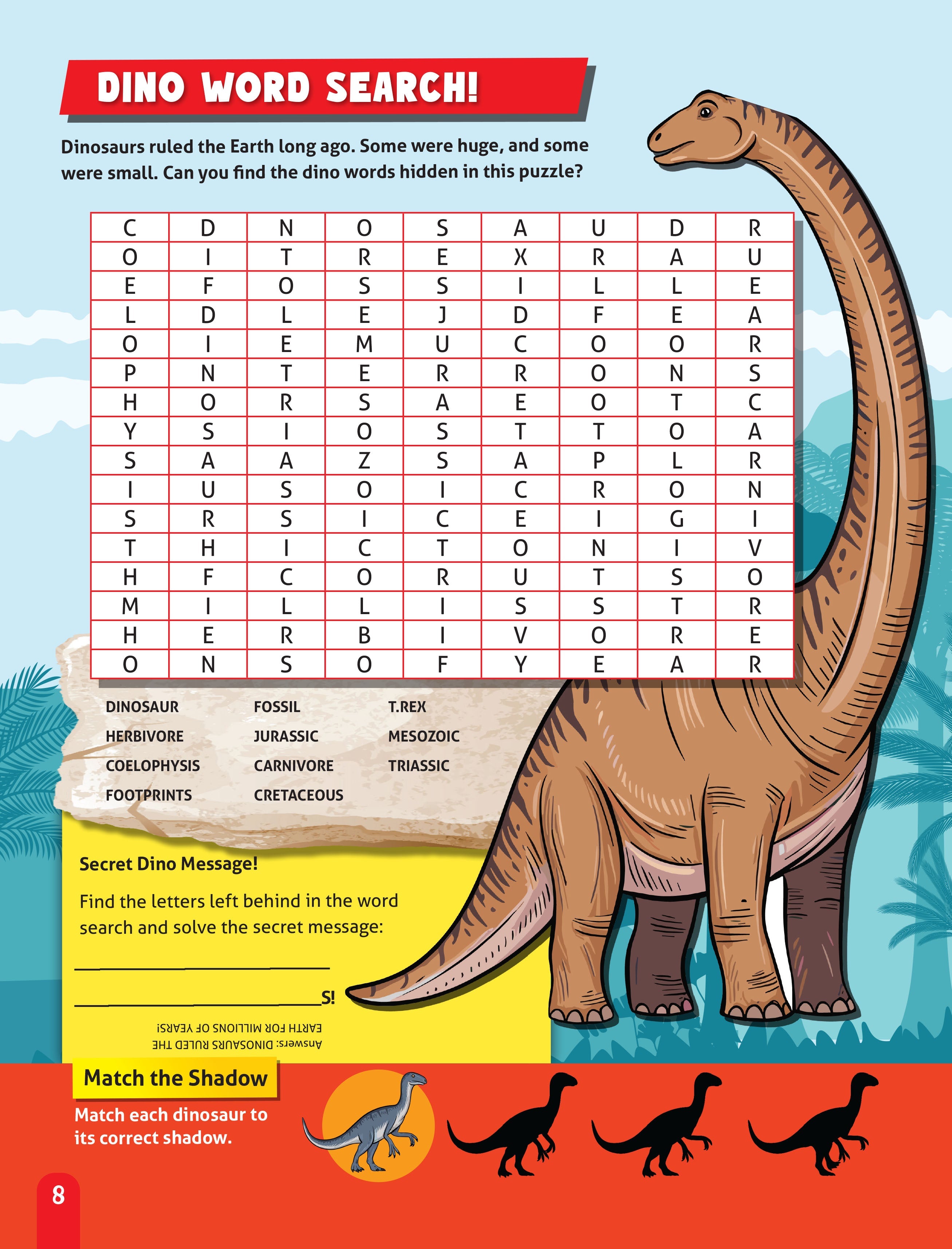 Dreamland Publications Junior Genius: Dino Discovery – A Fun-Filled Learning Book for Kids Age 7+ | Explore the World of Dinosaurs with Facts, Games, Puzzles - Distacart