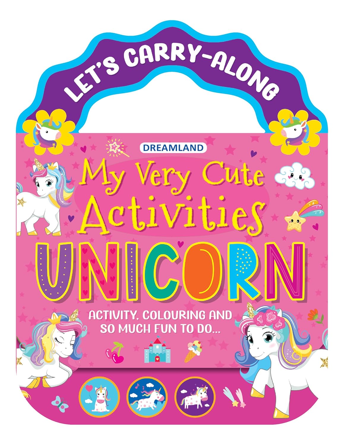Dreamland Publications My Very Cute Activities & Colouring Books Pack for Kids Age 3-8 years - A Set of 4 Books - Distacart