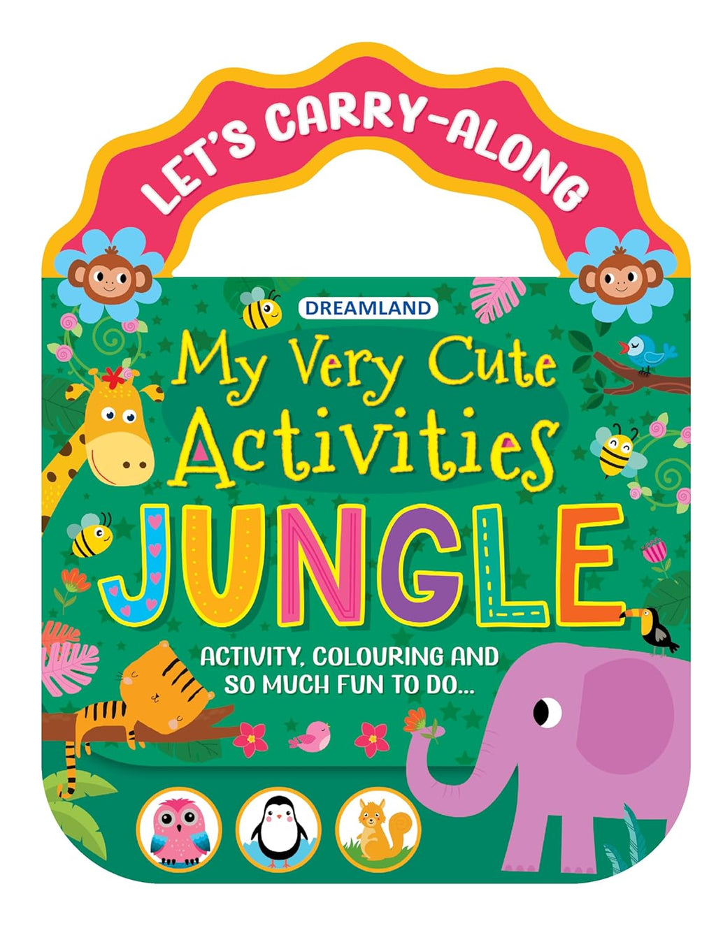 Dreamland Publications My Very Cute Activities & Colouring Books Pack for Kids Age 3-8 years - A Set of 4 Books - Distacart