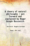 A theory of natural philosophy - Gyan Books - Distacart