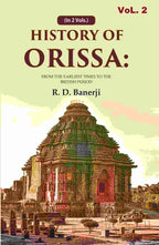 History of Orissa: From the Earliest Times to the British Period 1st - Gyan Books - Distacart