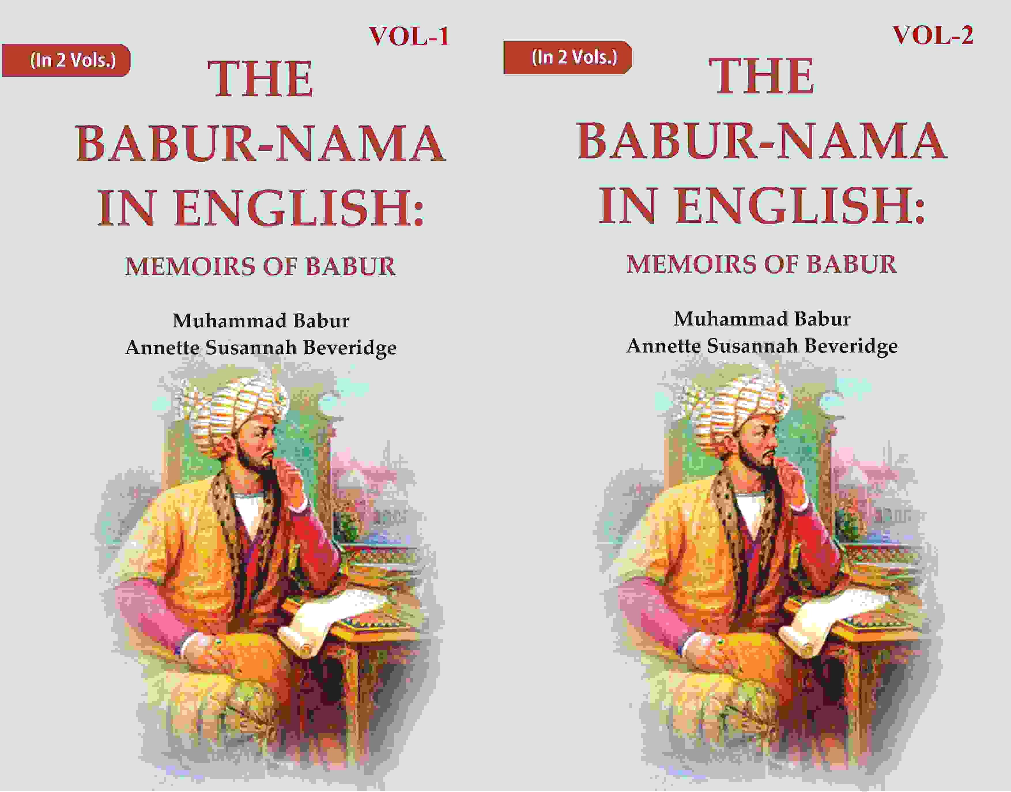 The Babur-nama in English: Memoirs of Babur 2 Vols. Set - Gyan Books - Distacart