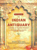 The Indian Antiquary a Journal of Oriental Research in Archeology, History, Literature, Languages, Folklore: Vol. XLVII. 1918 47th - Gyan Books - Distacart