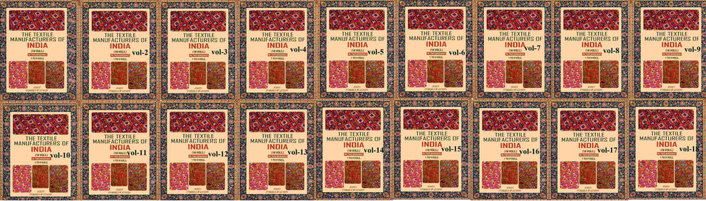 The Textile Manufacturers of India In Two Binding (Set) 1 To 9 Vol Or 10 to 18 vol - Gyan Books - Distacart