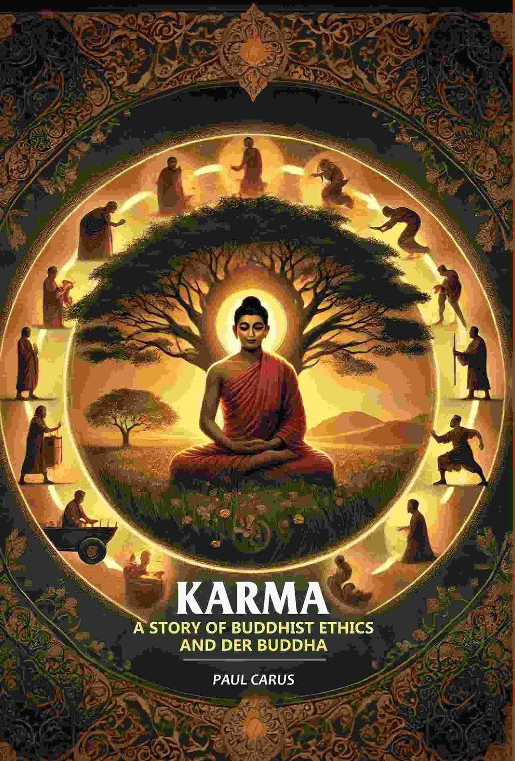 Karma, a Story of Buddhist Ethics And Der Buddha - Gyan Books - Distacart