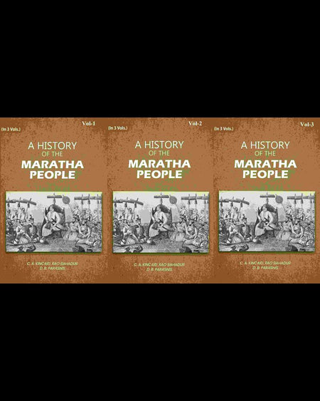 A History of the Maratha People 3 Vols. Set - Gyan Books