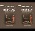 Elements of Hindu Law: Referable to British Judicature in India 2 Vols. Set - Gyan Books - Distacart