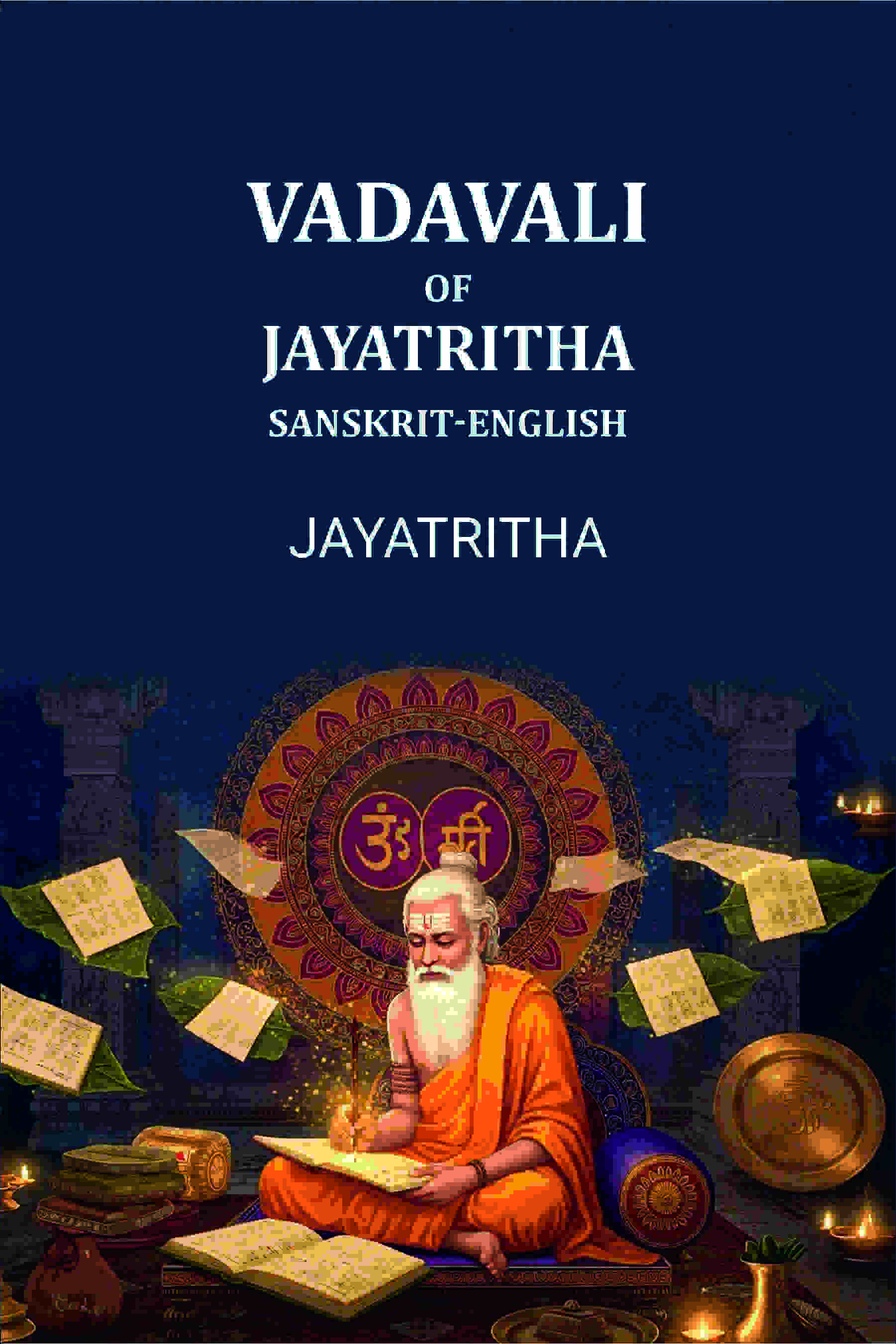 Vadavali of Jayatritha Sanskrit-English - Gyan Books - Distacart