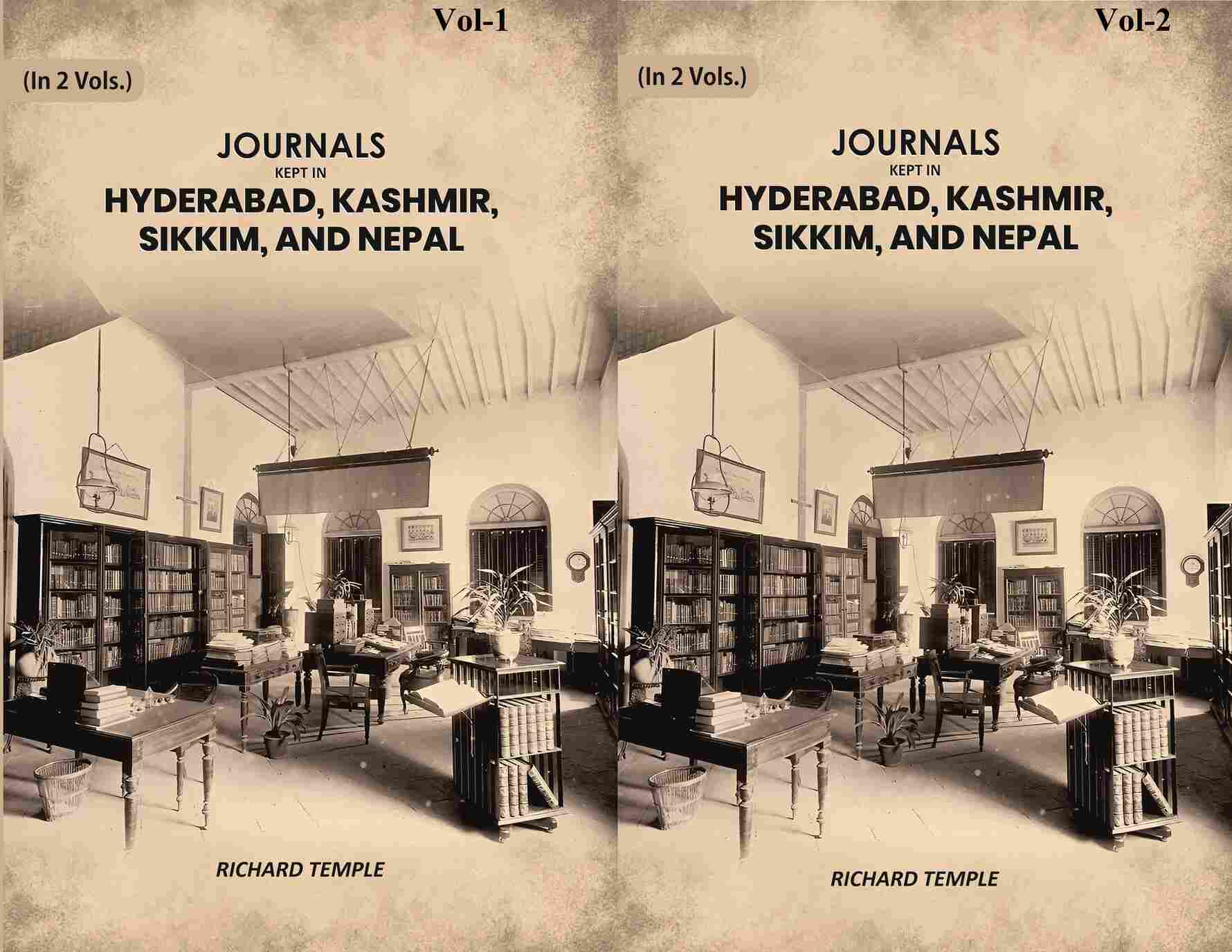 Journals Kept in Hyderabad, Kashmir, Sikkim, and Nepal (2 Vols. Set) - Gyan Books - Distacart