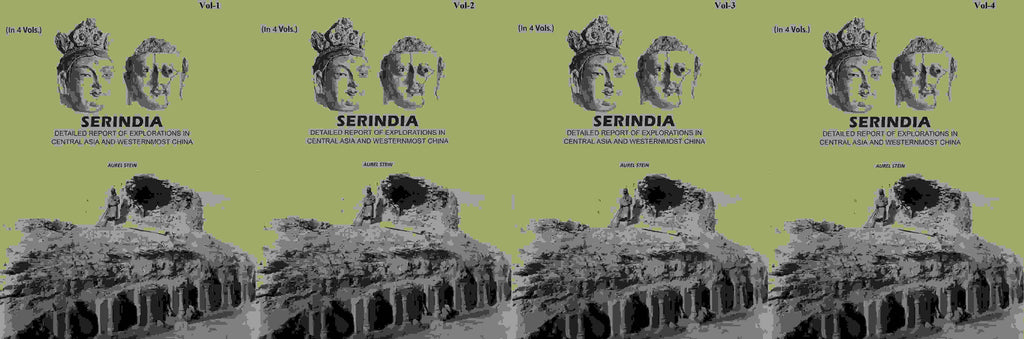 Serindia: Detailed report of explorations in Central Asia and westernmost China (4 Vols. Set) - Gyan Books - Distacart