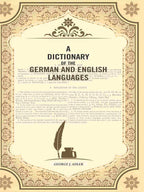 A Dictionary of the German and English Languages - Gyan Books - Distacart