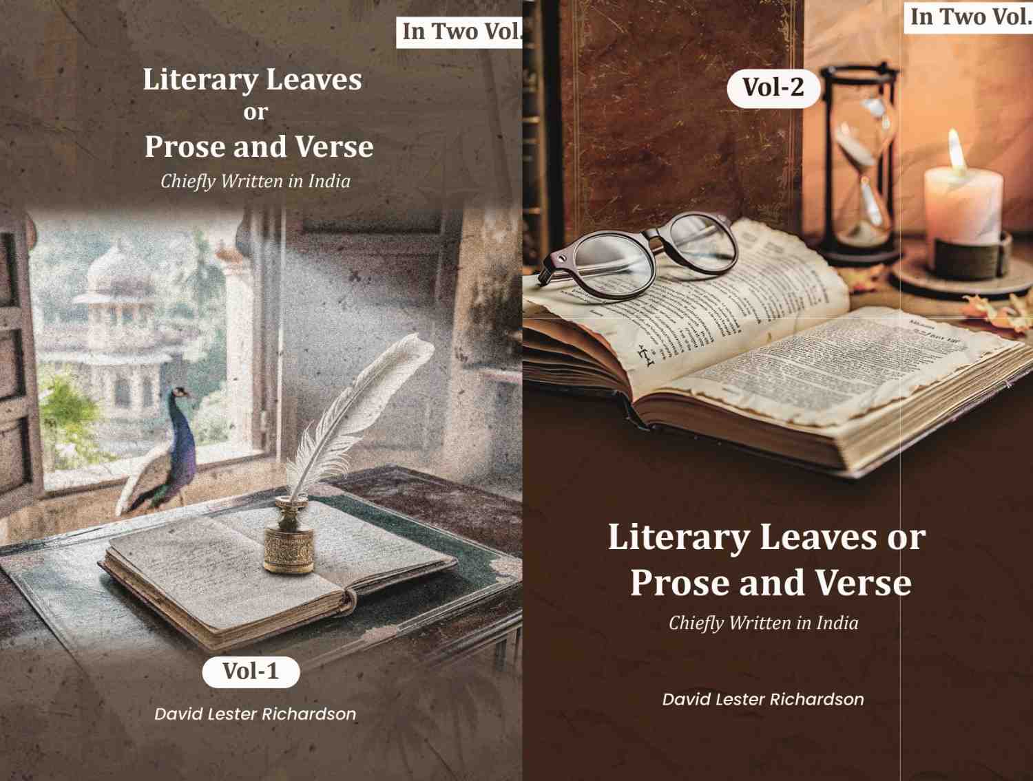 Literary Leaves; or, Prose and Verse: Chiefly Written in India (2 Vols. Set) - Gyan Books - Distacart