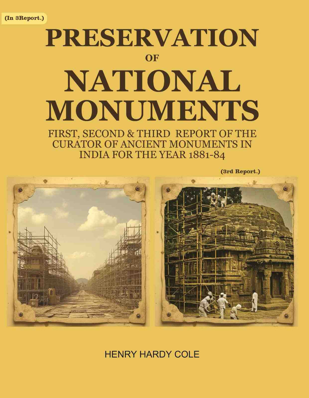 Preservation of National Monuments: Third Report of the Curator of Ancient Monuments in India For the year 1883-84 (3rd Report) - Gyan Books - Distacart