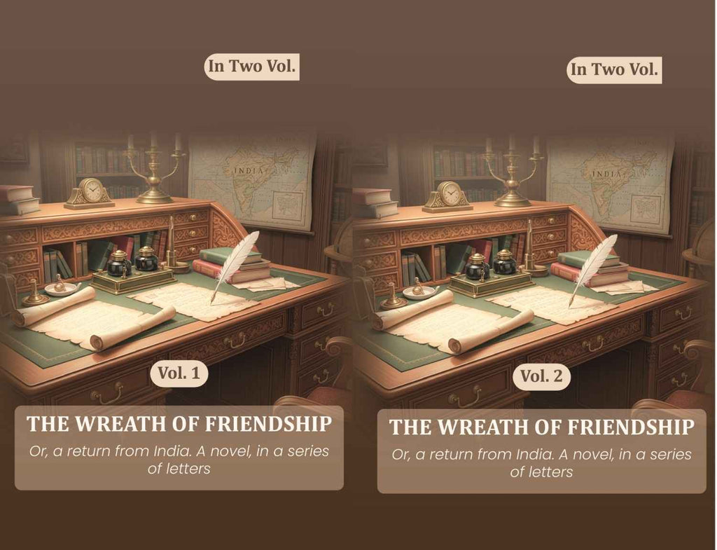 The wreath of friendship: Or, a return from India. A novel, in a series of letters (2 Vols. Set) - Gyan Books - Distacart