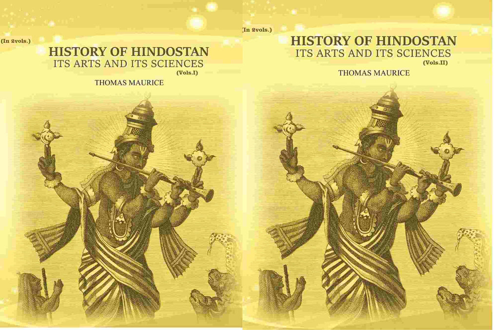 History of Hindostan: its Arts and its sciences. (2 Vols. Set) - Gyan Books - Distacart
