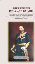 The Prince in India, and to India A Description of his Royal Highness-the Duke of Edinburgh's Landing and Stay at Calcutta, and a Commentary on his visit and reception in India, and on his Farewell Address to India - Gyan Books - Distacart