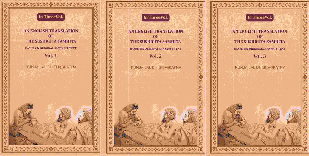 An English translation of the Sushruta samhita, based on original Sanskrit text (3 Vols. Set) - Gyan Books - Distacart
