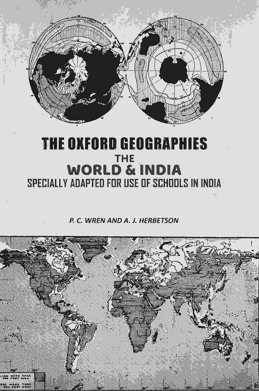 The Oxford Geographies: The World & India Specially Adapted For Use of Schools in India - Gyan Books - Distacart
