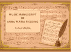 Music manuscript of Anna Maria Fielding - Gyan Books - Distacart