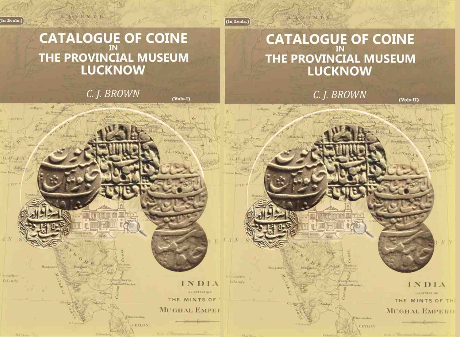 Catalogue of Coins in the Provincial Museum, Lucknow (2 Vols. Set) - Gyan Books - Distacart