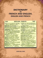 Dictionary of French and English, English and French - Gyan Books - Distacart