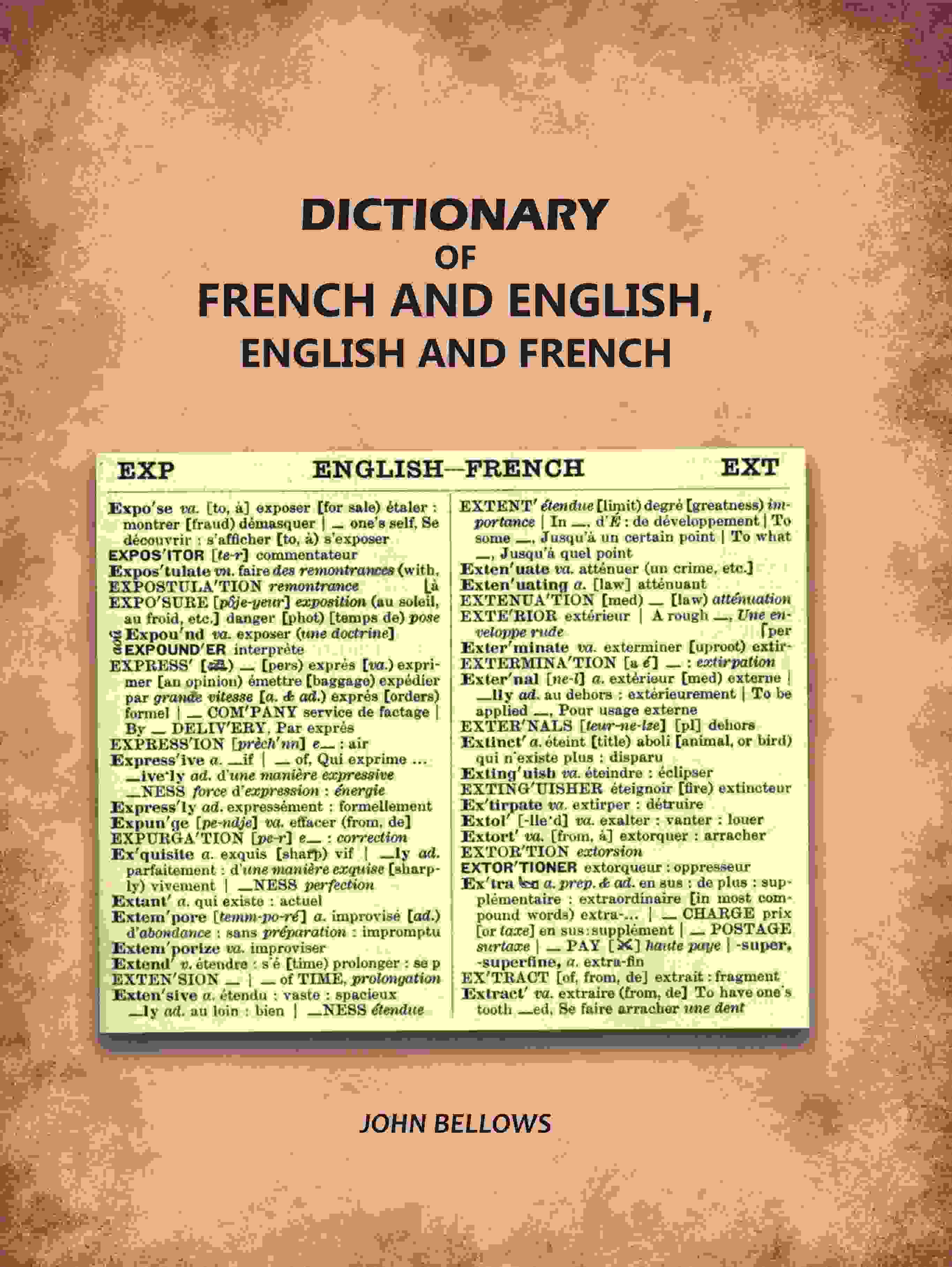 Dictionary of French and English, English and French - Gyan Books - Distacart