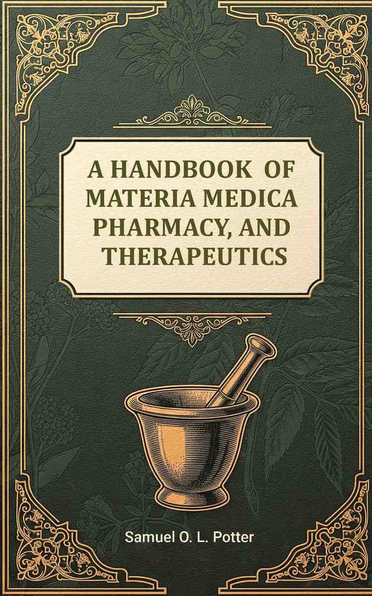 A Handbook of Materia Medica, Pharmacy, and Therapeutics - Gyan Books - Distacart