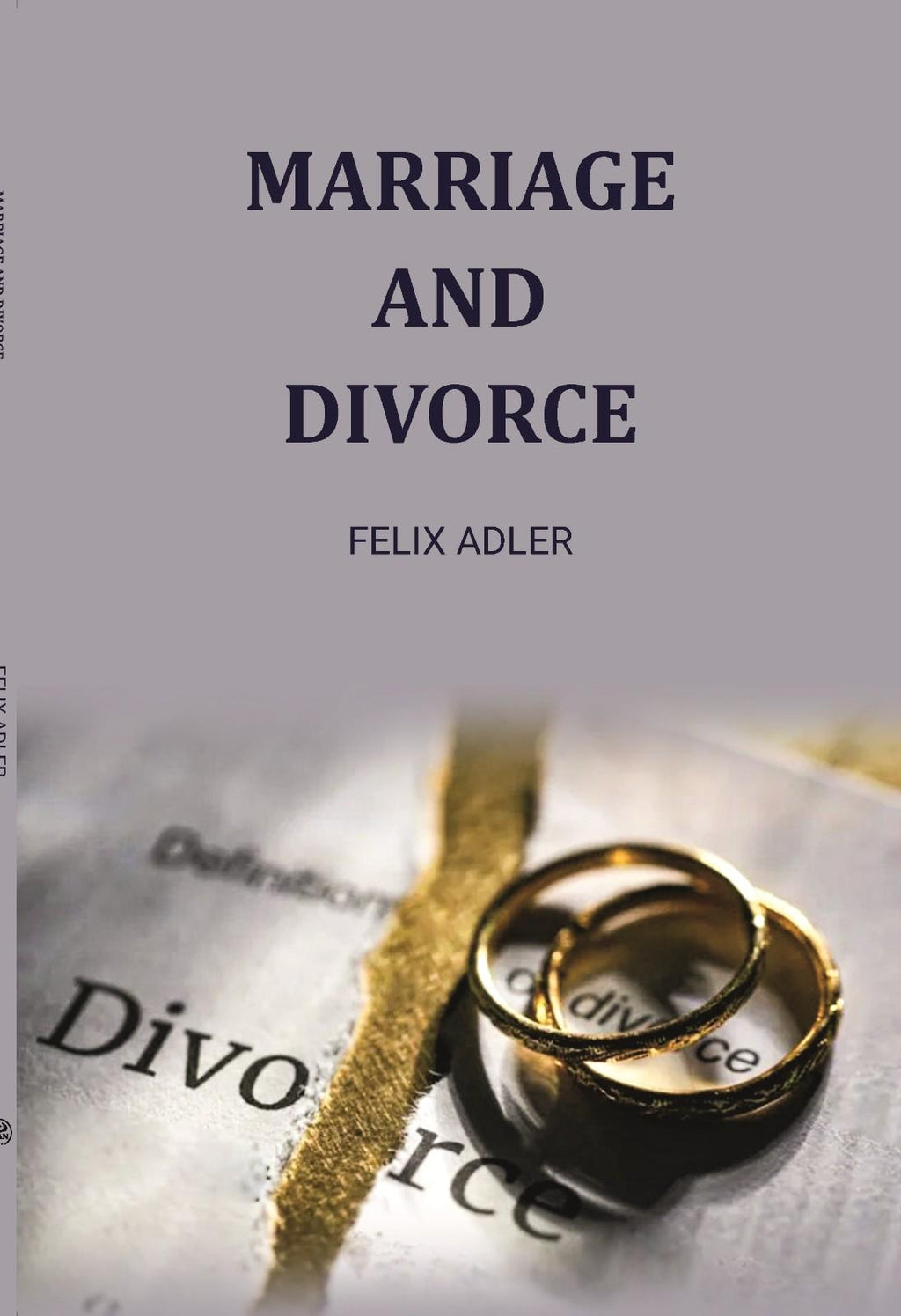 Marriage and divorce - Gyan Books - Distacart