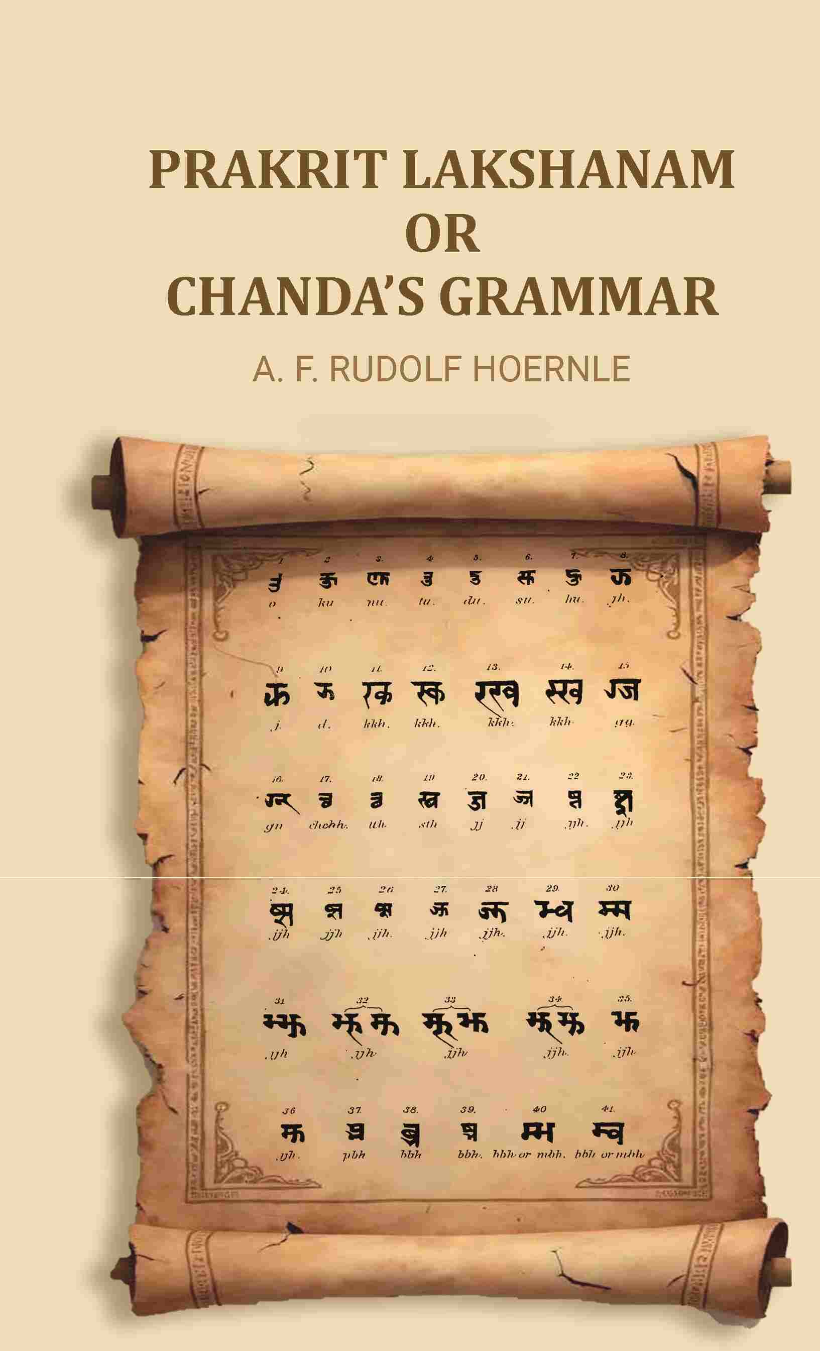 Prakrit Lakshanam Or Chanda’s Grammar - Gyan Books - Distacart