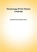 Morphology of the Tibetan Language - Gyan Books - Distacart