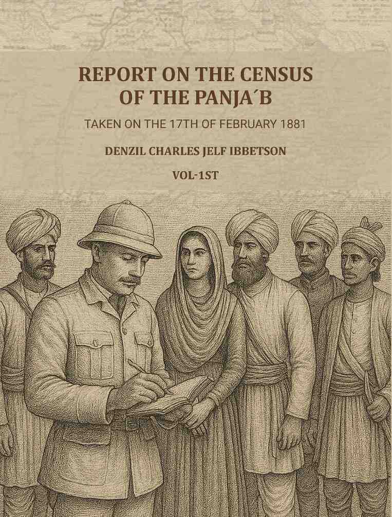 Report on the census of the Panja´b taken on the 17th of February 1881 - by Denzil Charles Jelf Ibbetson ... (1st) - Gyan Books - Distacart