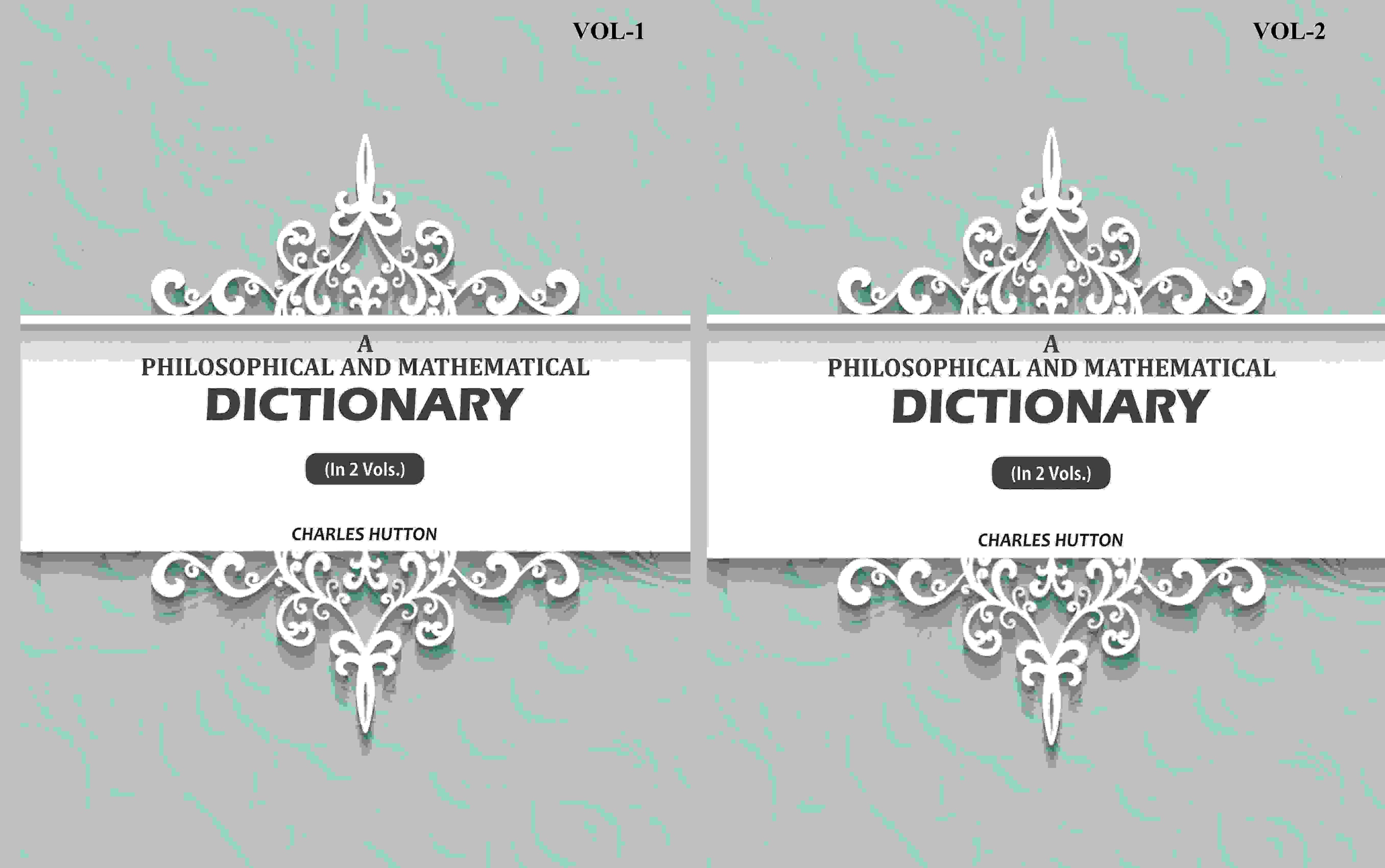 A Philosophical And Mathematical Dictionary (2 Vols. Set) - Gyan Books - Distacart