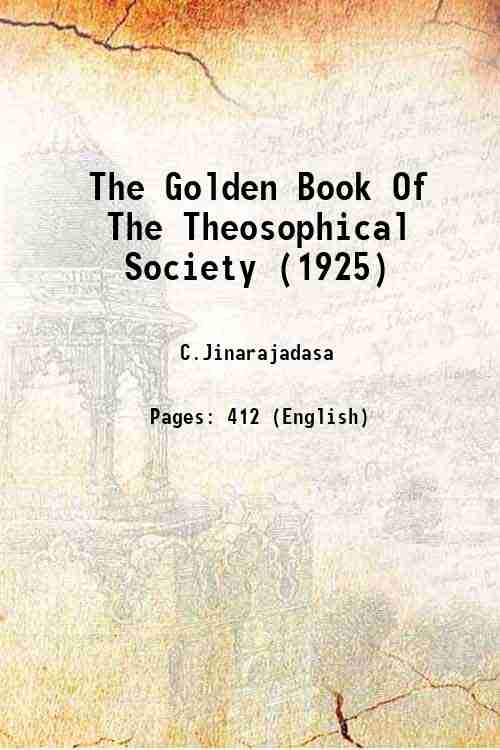 The Golden Book of the Theosophical Society - Gyan Books - Distacart