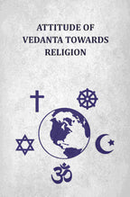 Attitude Of Vedanta Towards Religion - Gyan Books - Distacart