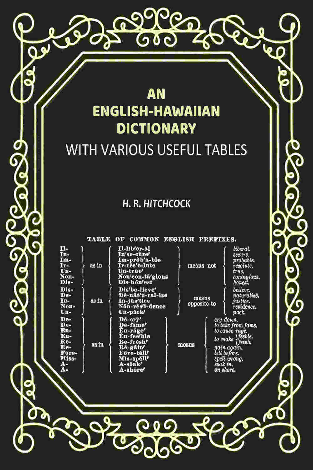 An English-Hawaiian Dictionary: With Various Useful Tables - Gyan Books - Distacart