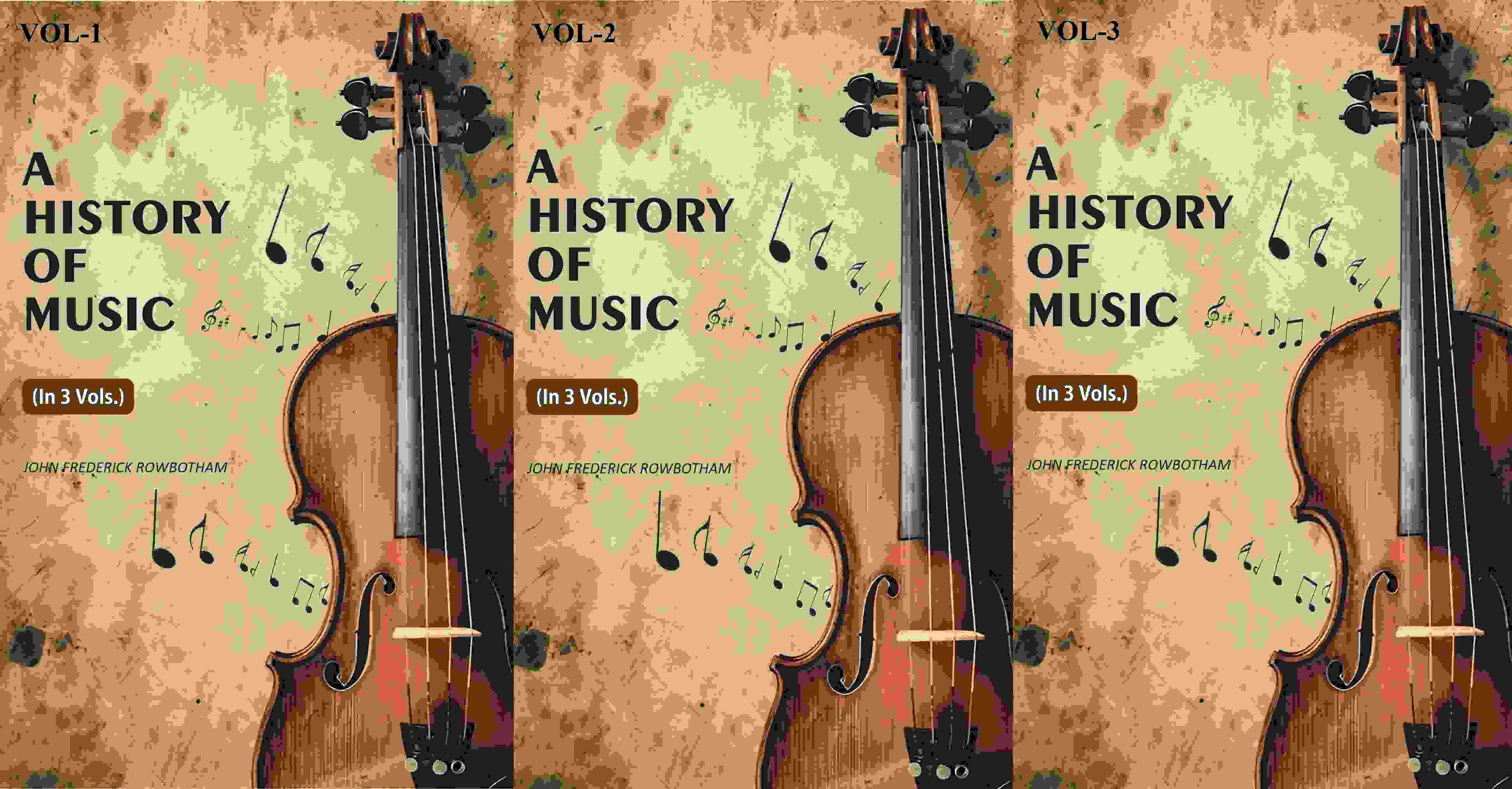 A History Of Music (3 Vols. Set) - Gyan Books - Distacart
