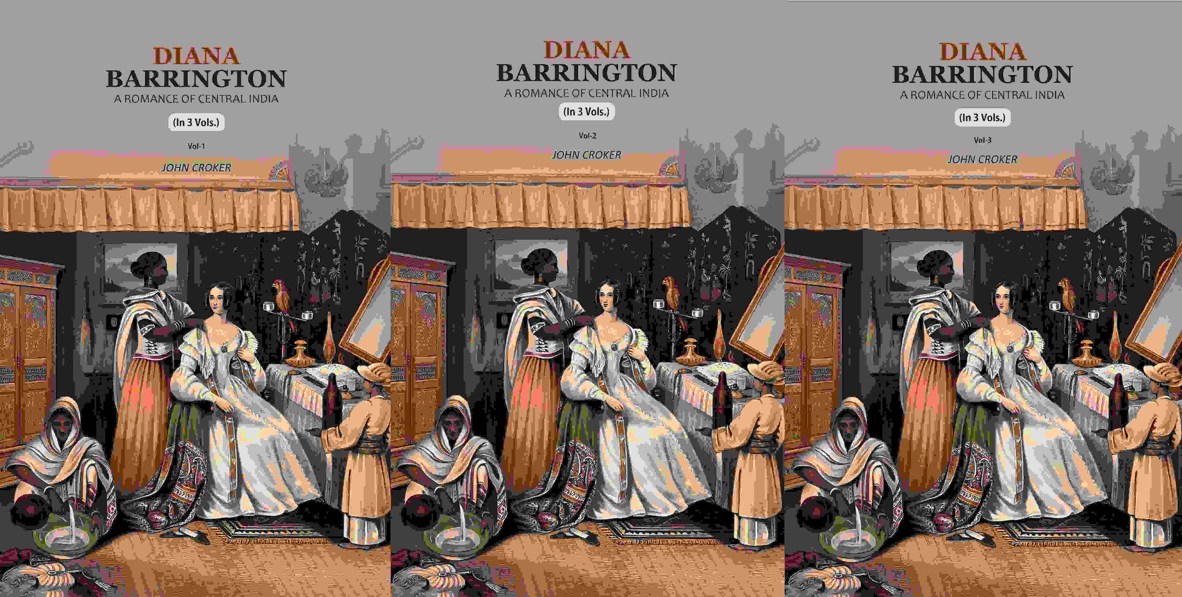 Diana Barrington: A Romance of Central India (3 Vols. Set) - Gyan Books - Distacart